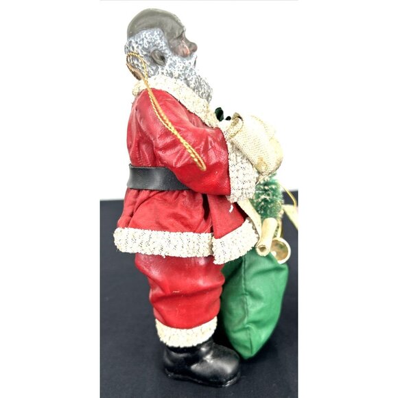 Clothtique Black Santa Possible Dreams Christmas Ornament 7" NWT 1993 - Picture 4 of 9